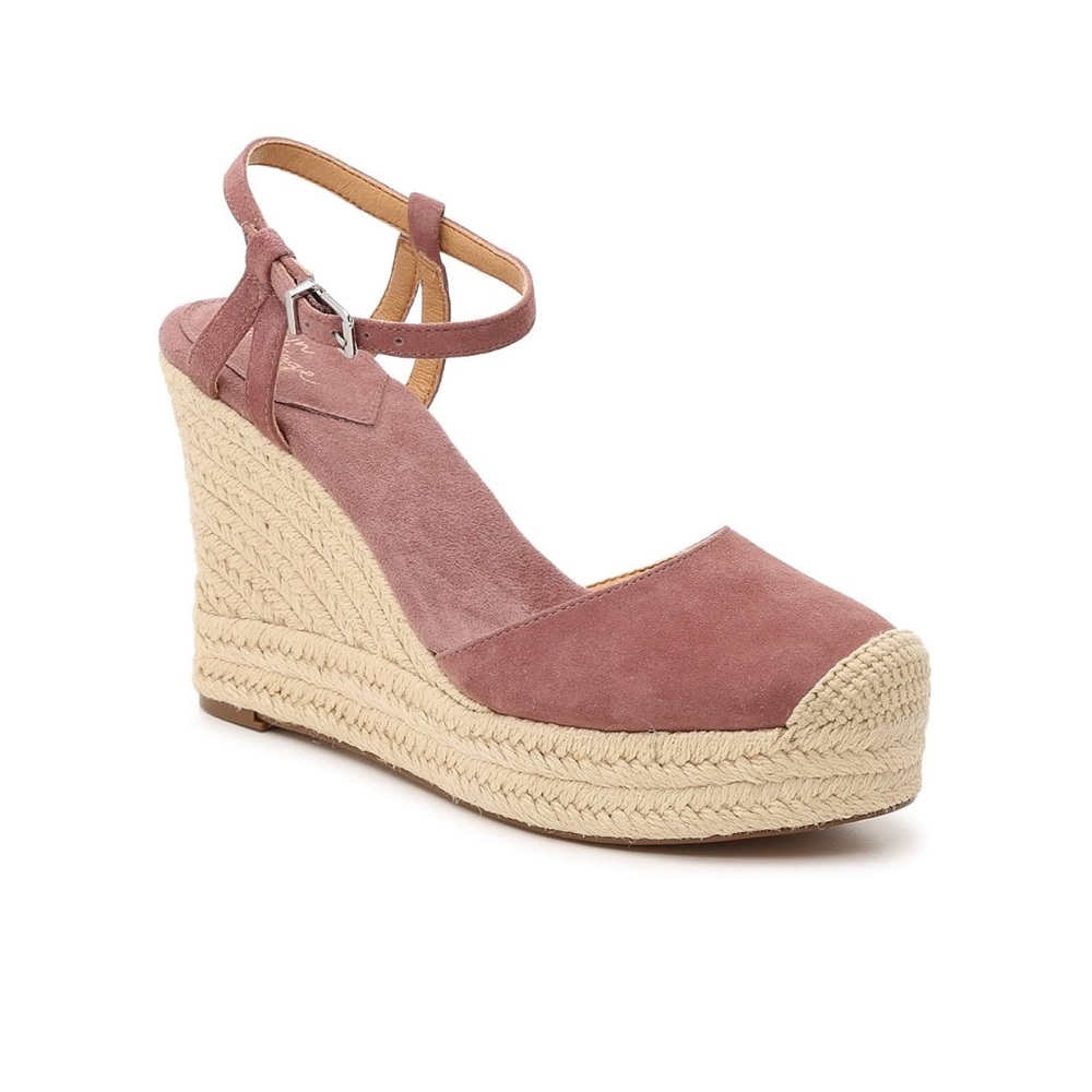 Crown Vintage Alina Espadrille Wedges Sandals Size 6